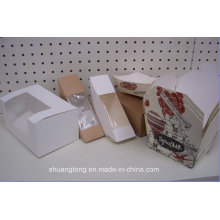 Food Paper Packing Plastic Food Sandwich Box